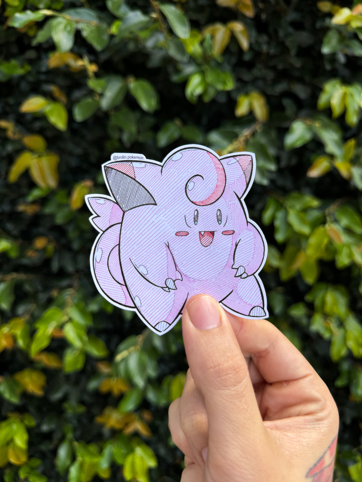 Clefairy Sticker