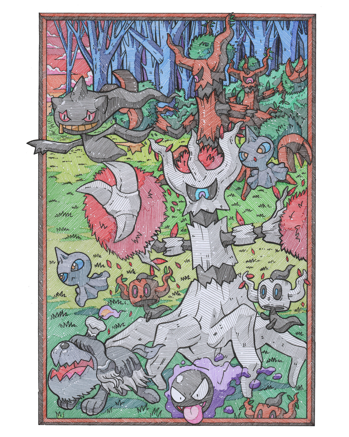 Halloween Prints 🎃👻- A4 Size