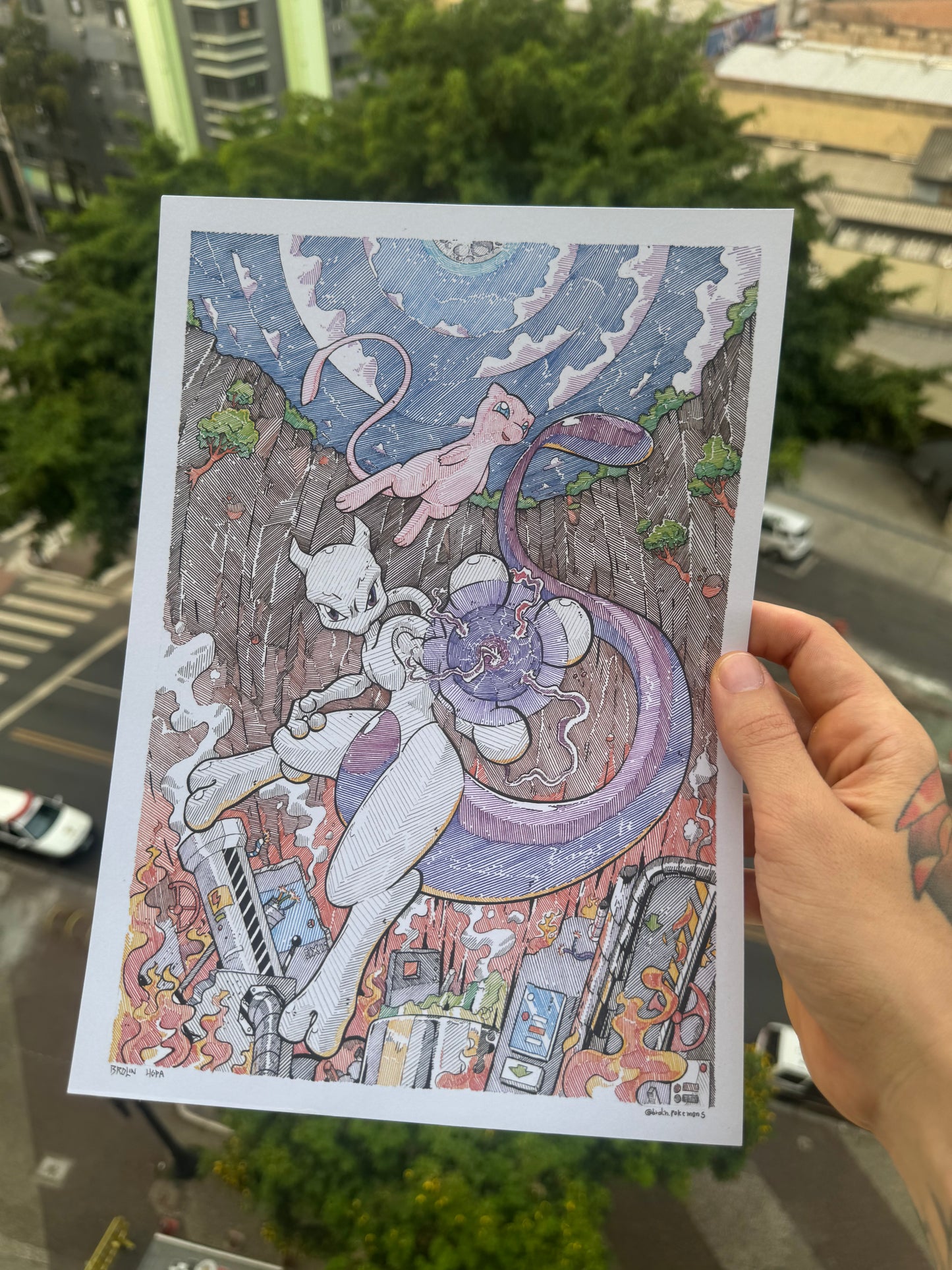 Mewtwo’s Revenge Print