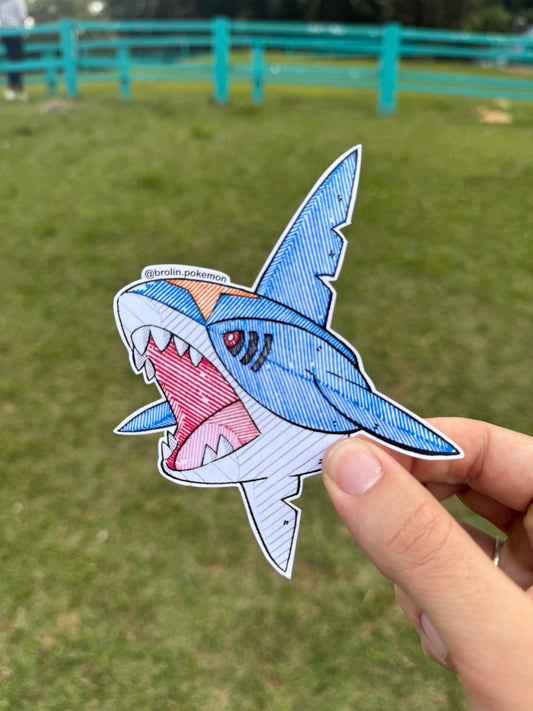 Sharpedo Sticker