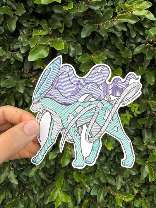 Suicune Sticker
