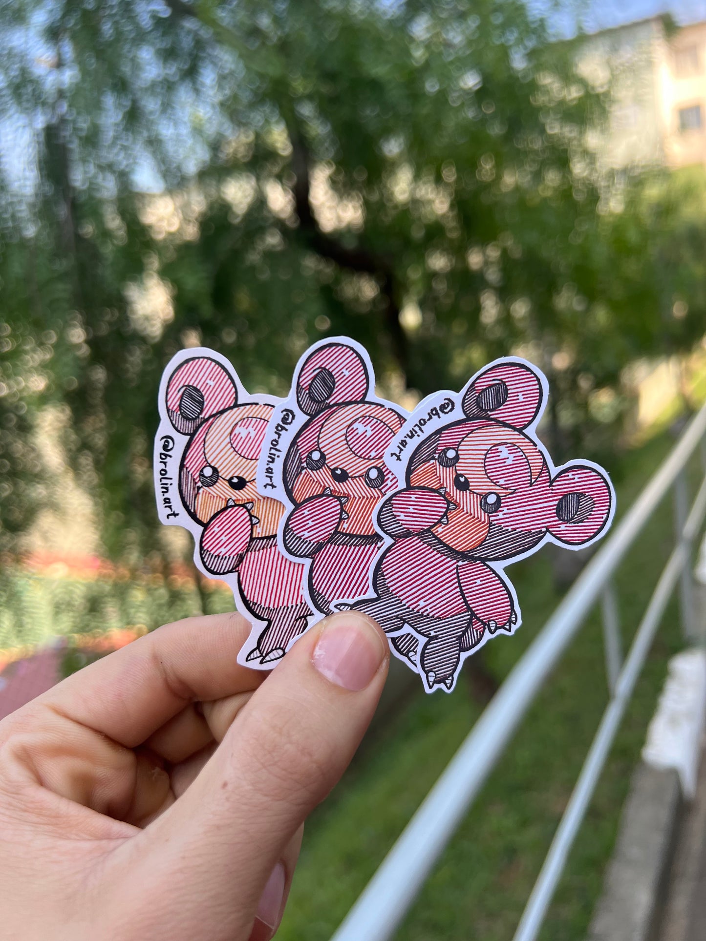 Teddiursa Sticker