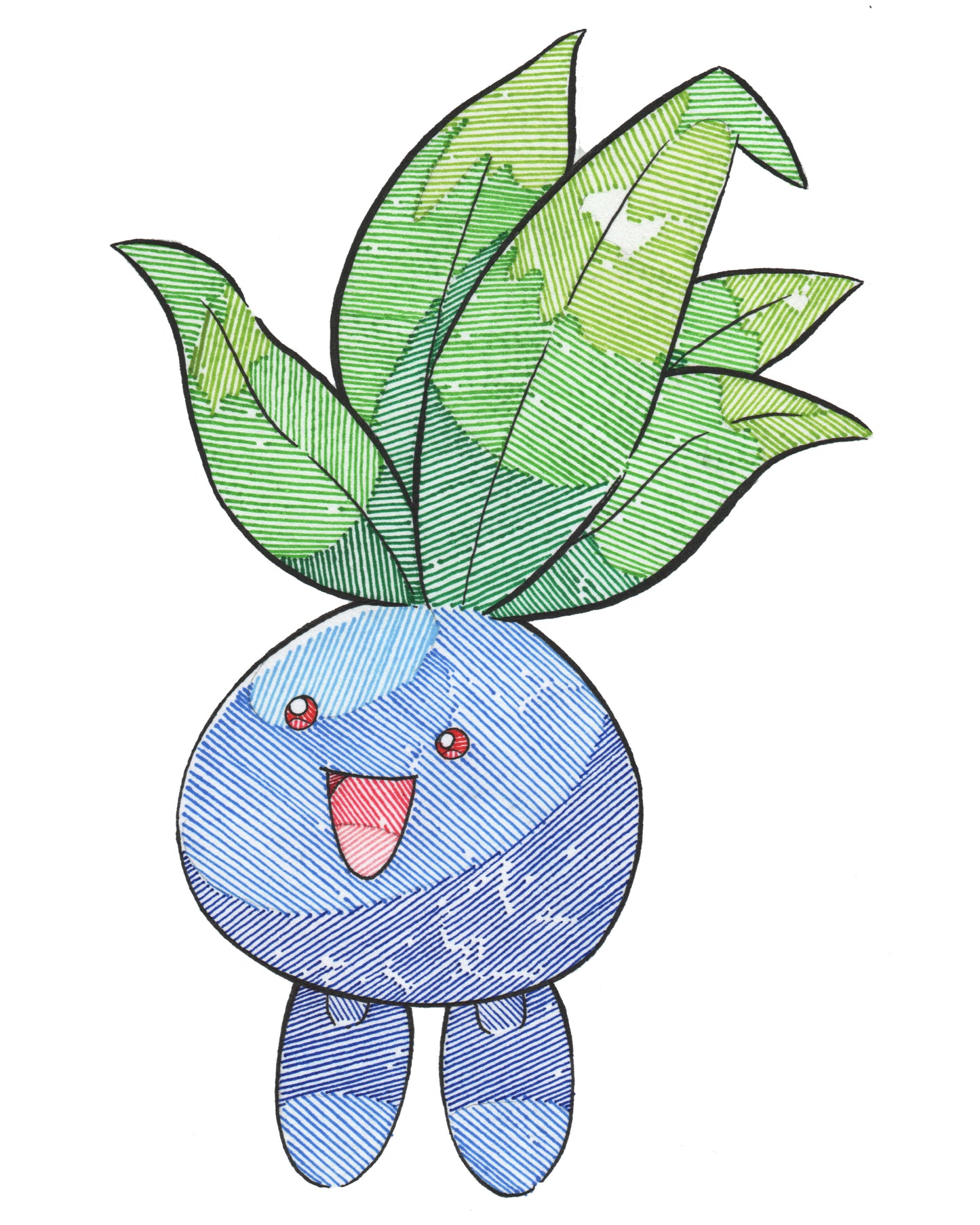 Oddish Sticker - Type 2