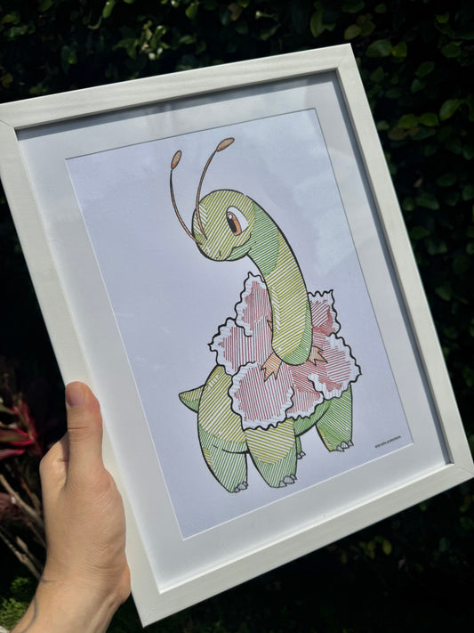 Meganium Print