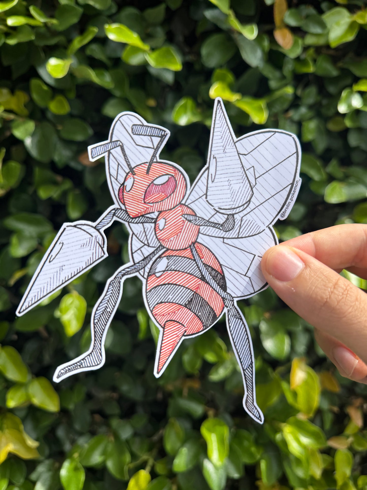 Beedrill Sticker