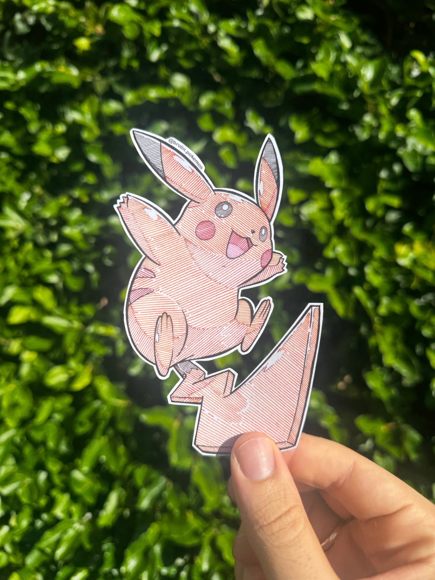 Pikachu Sticker - Type 2
