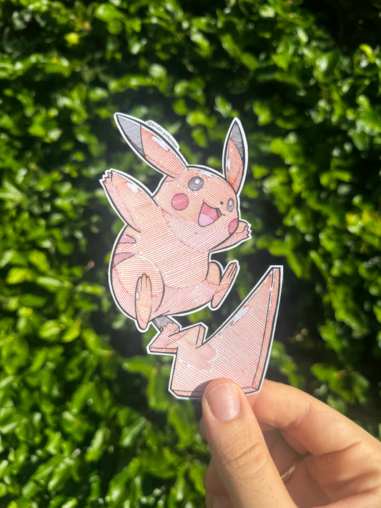 Pikachu Sticker - Type 2