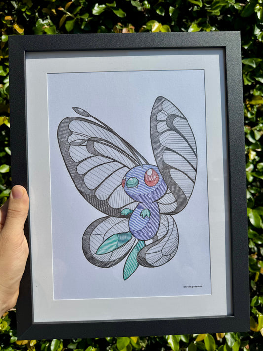 Butterfree Print
