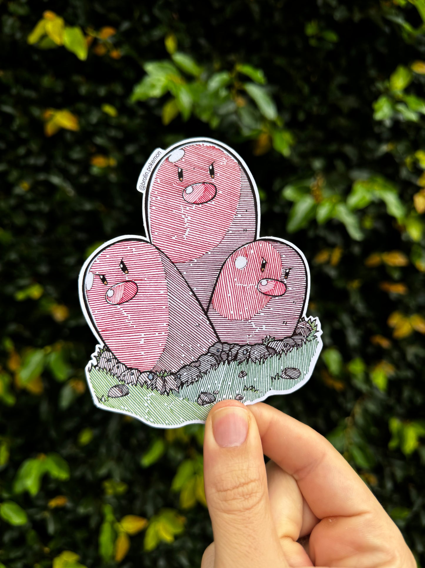 Dugtrio Sticker