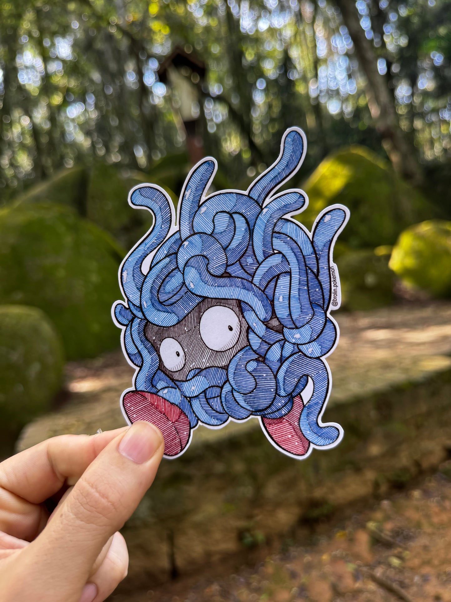 Tangela Sticker - Type 2