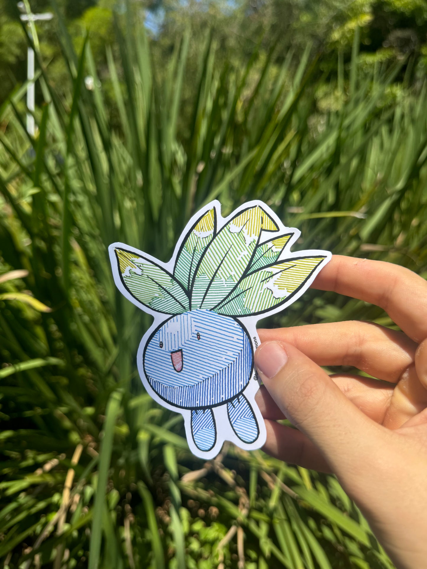 Oddish Sticker