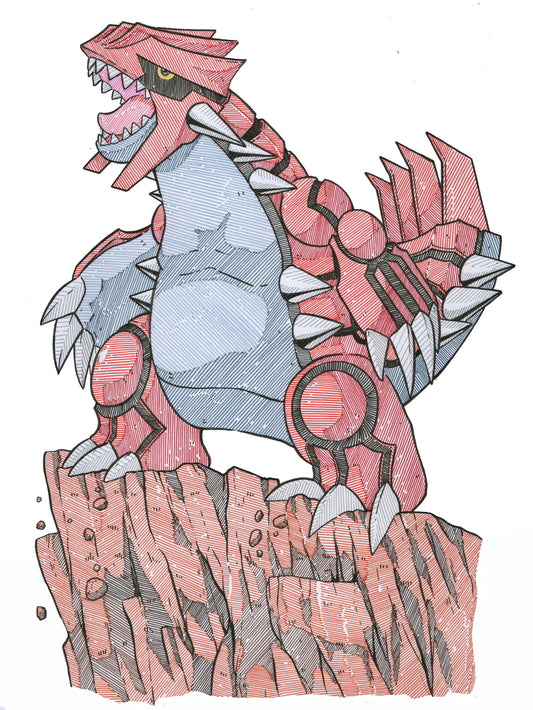 Groudon (Original Art / Arte Original)