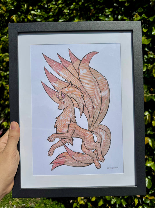 Ninetales Print - Type 2