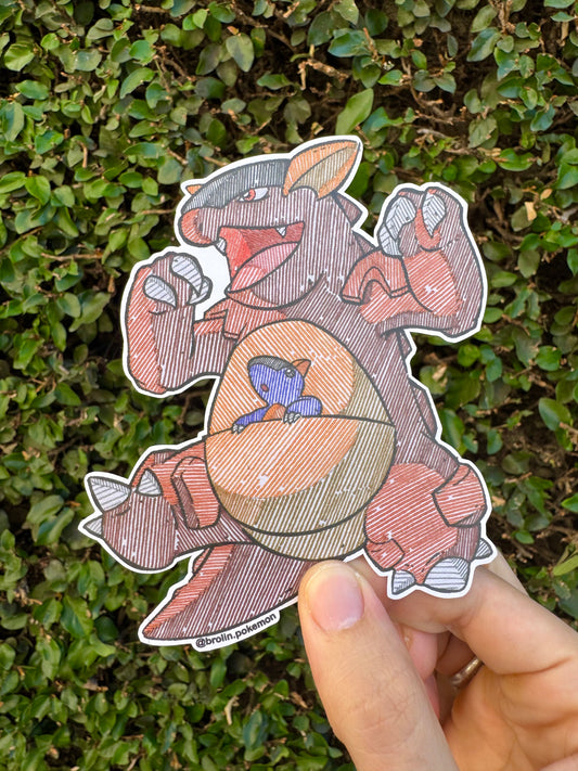 Kangaskhan Sticker