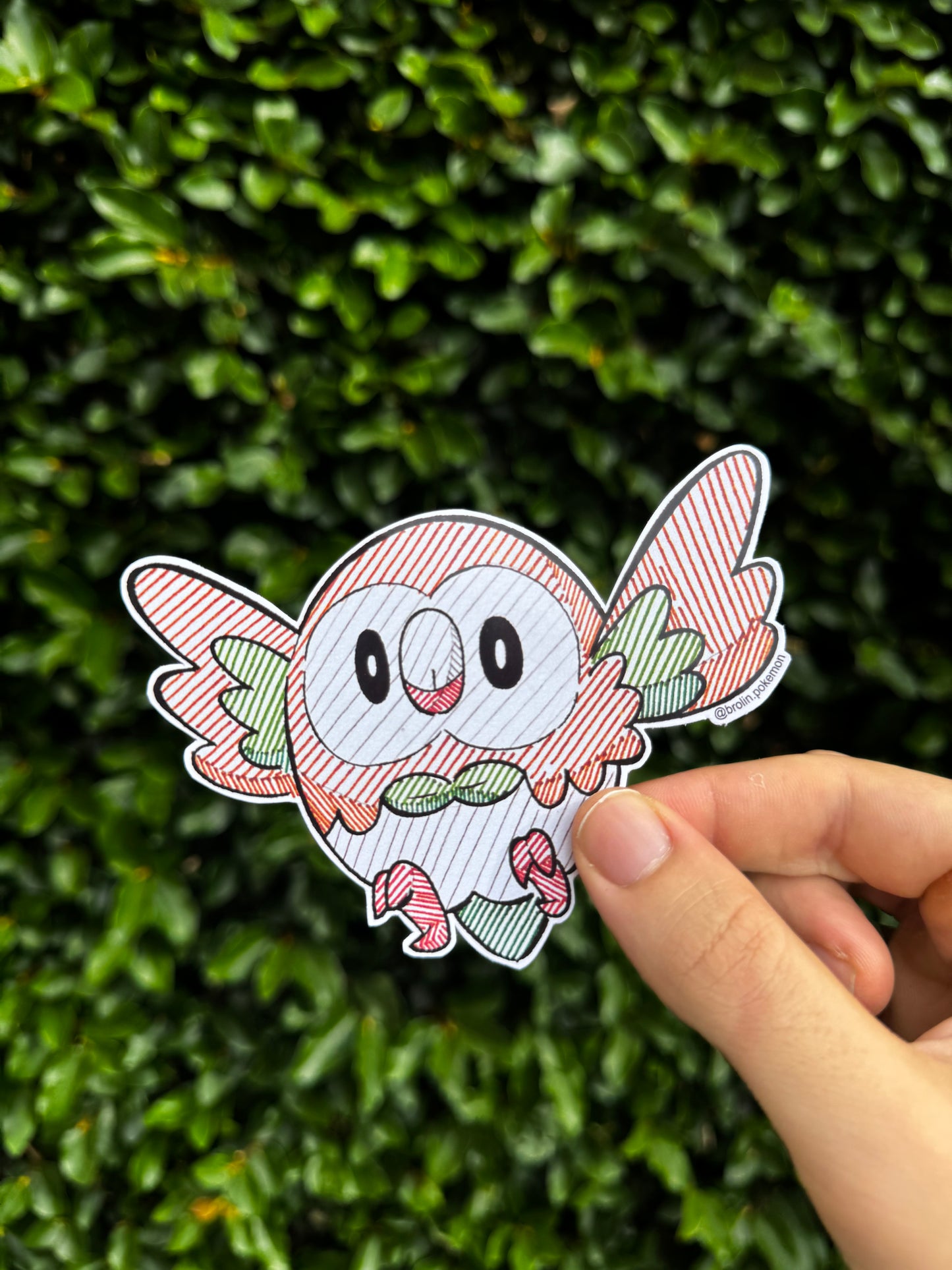 Rowlet Sticker