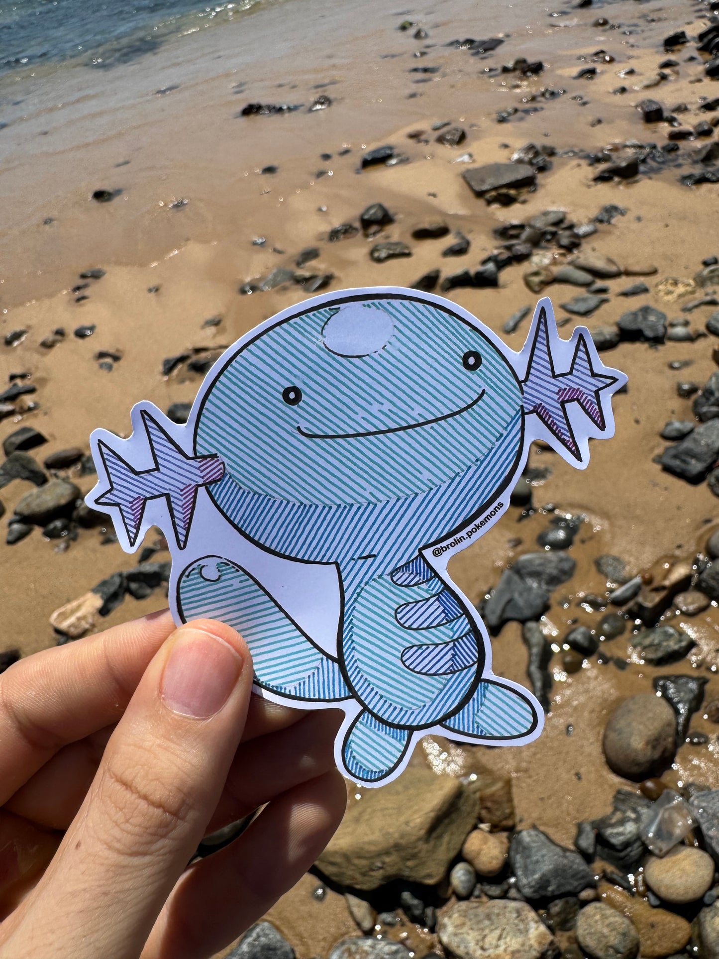 Wooper Sticker