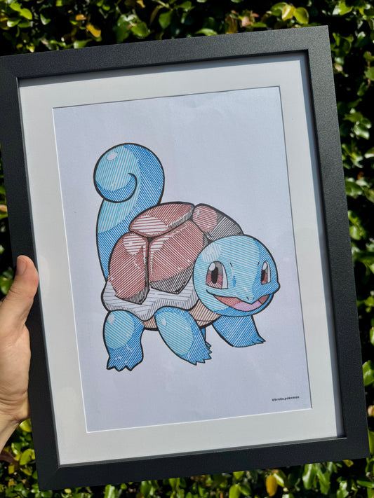 Squirtle Print