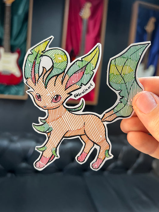 Leafeon Sticker