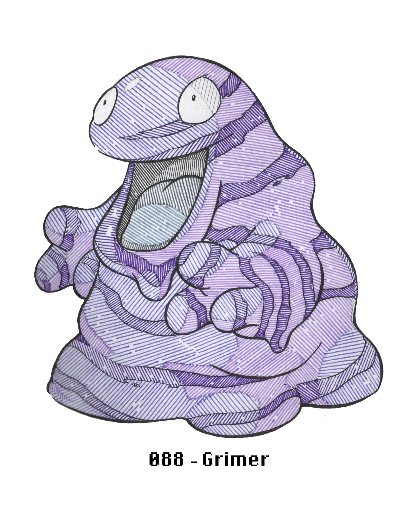 Grimer Sticker