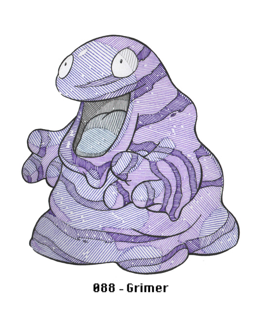 Grimer Sticker