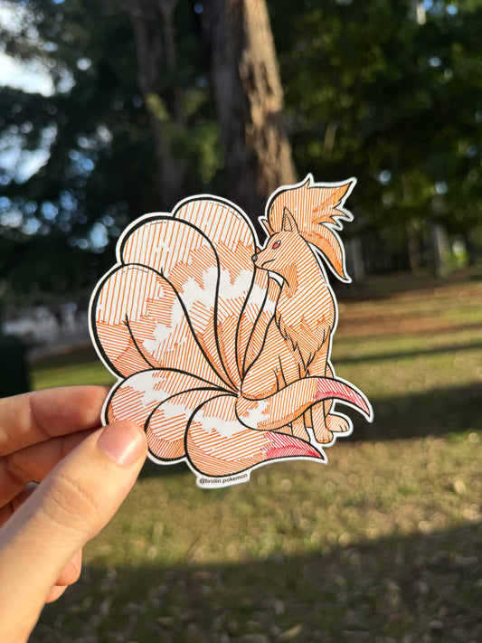 Ninetales Sticker