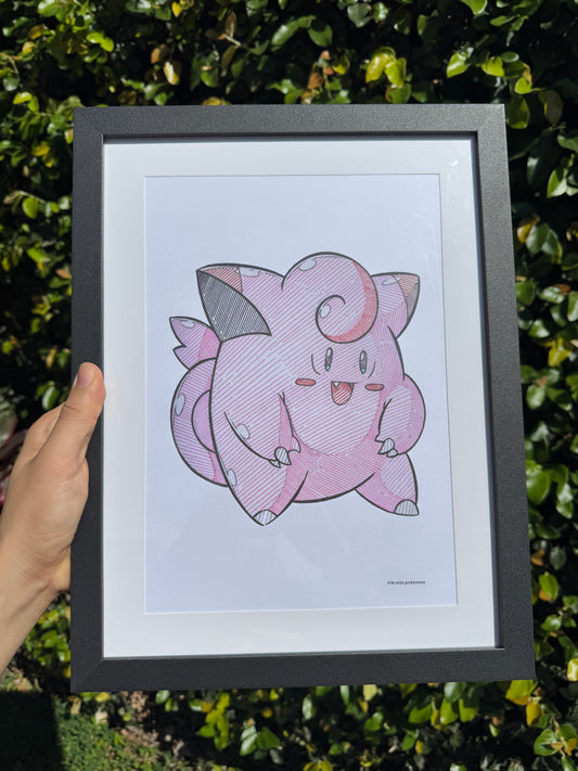 Clefairy Print