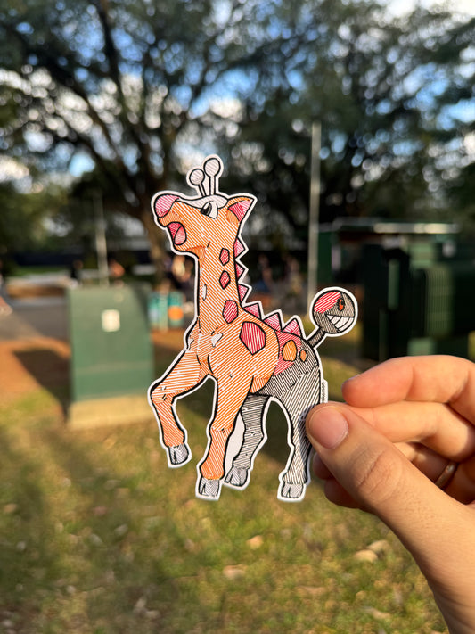 Girafarig Sticker