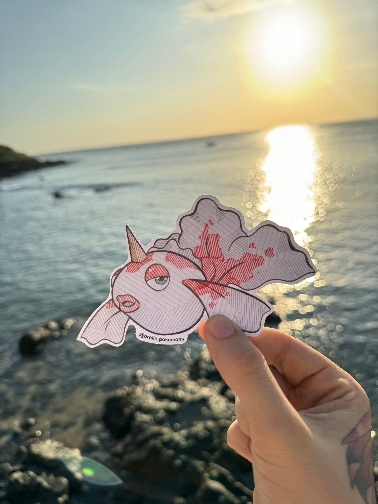 Goldeen Sticker