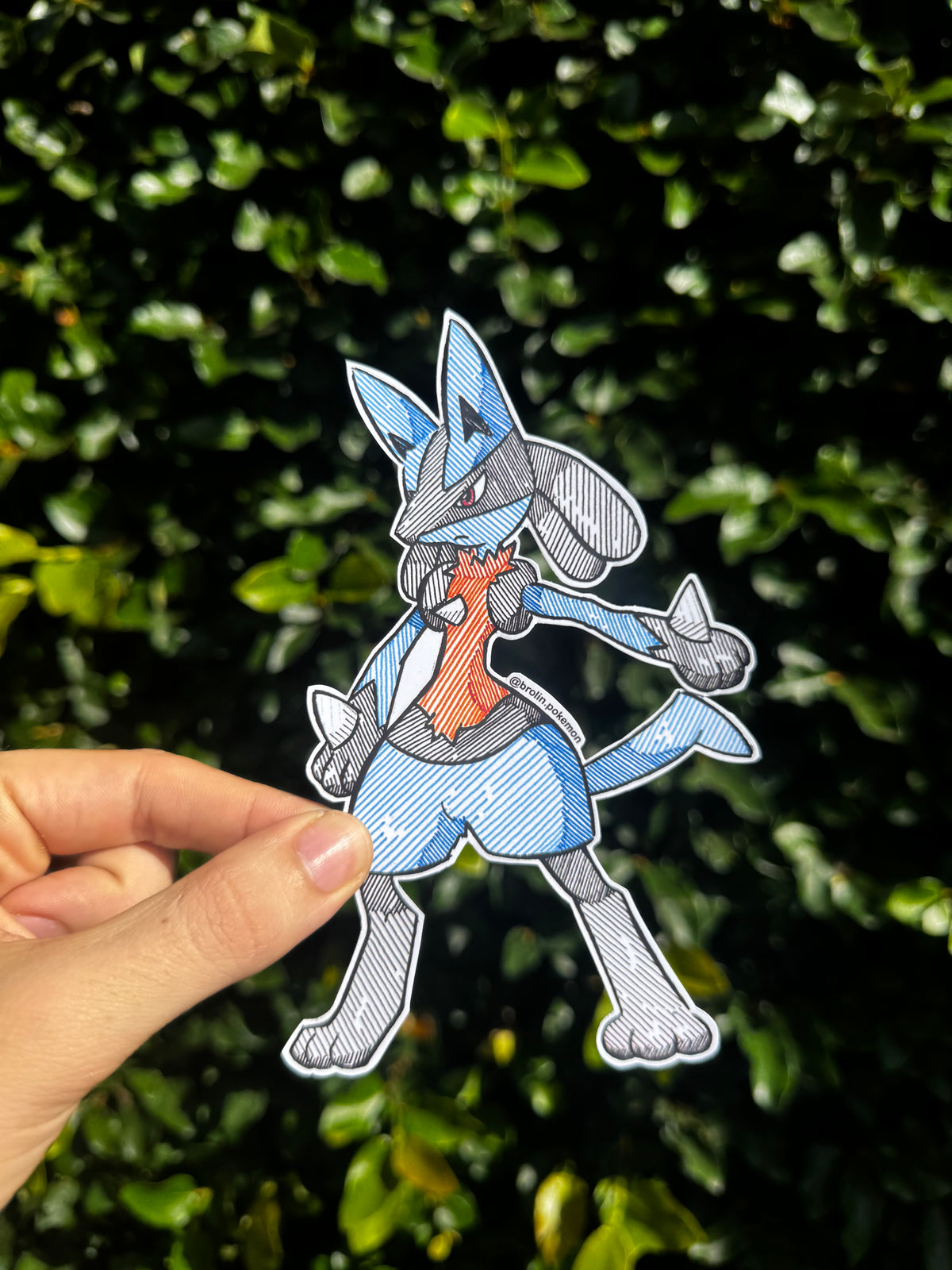 Lucario Sticker