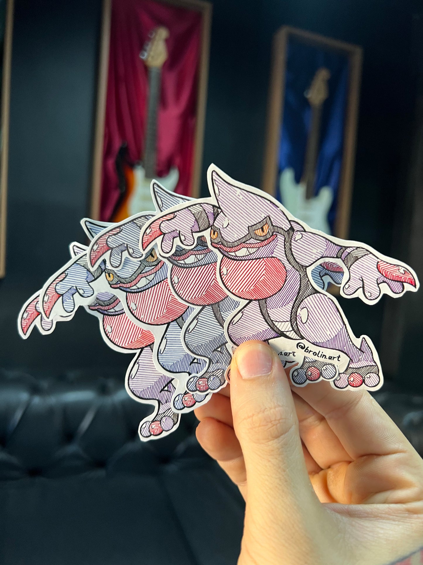 Toxicroak Sticker