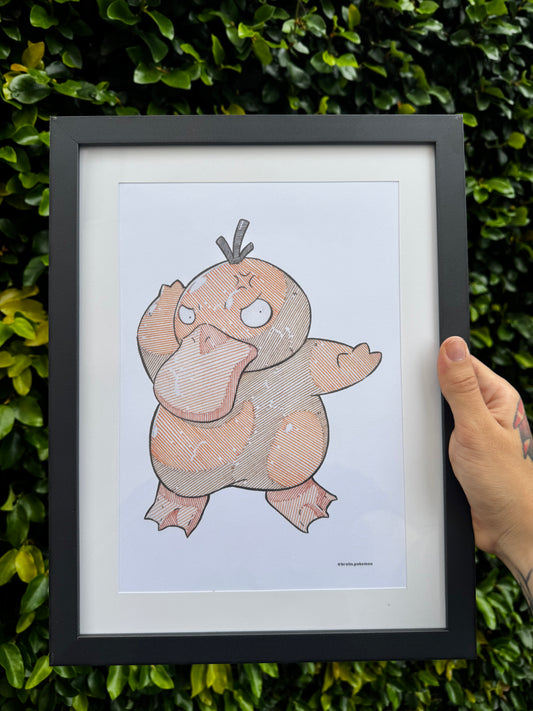 Psyduck Print