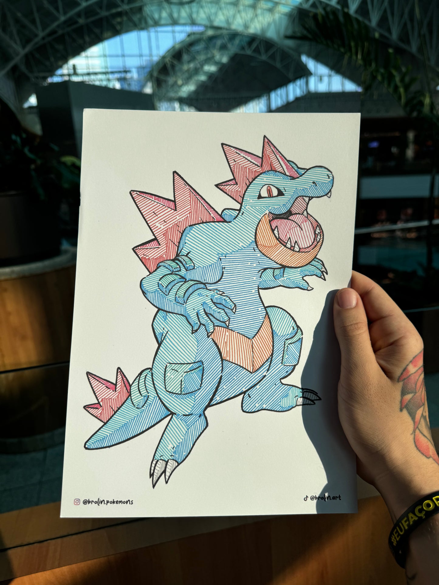 Feraligatr Print