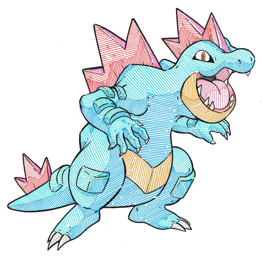 Feraligatr Sticker