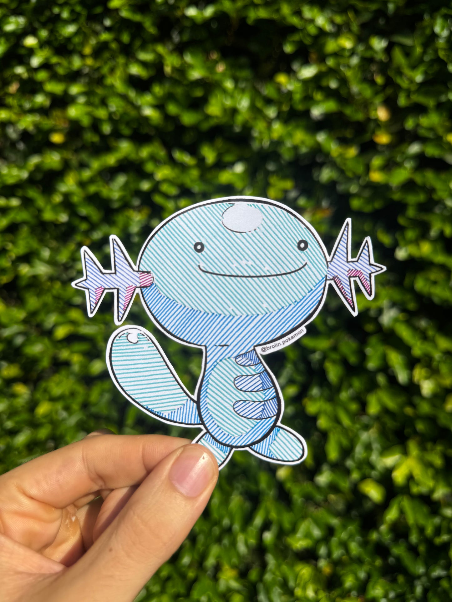 Wooper Sticker