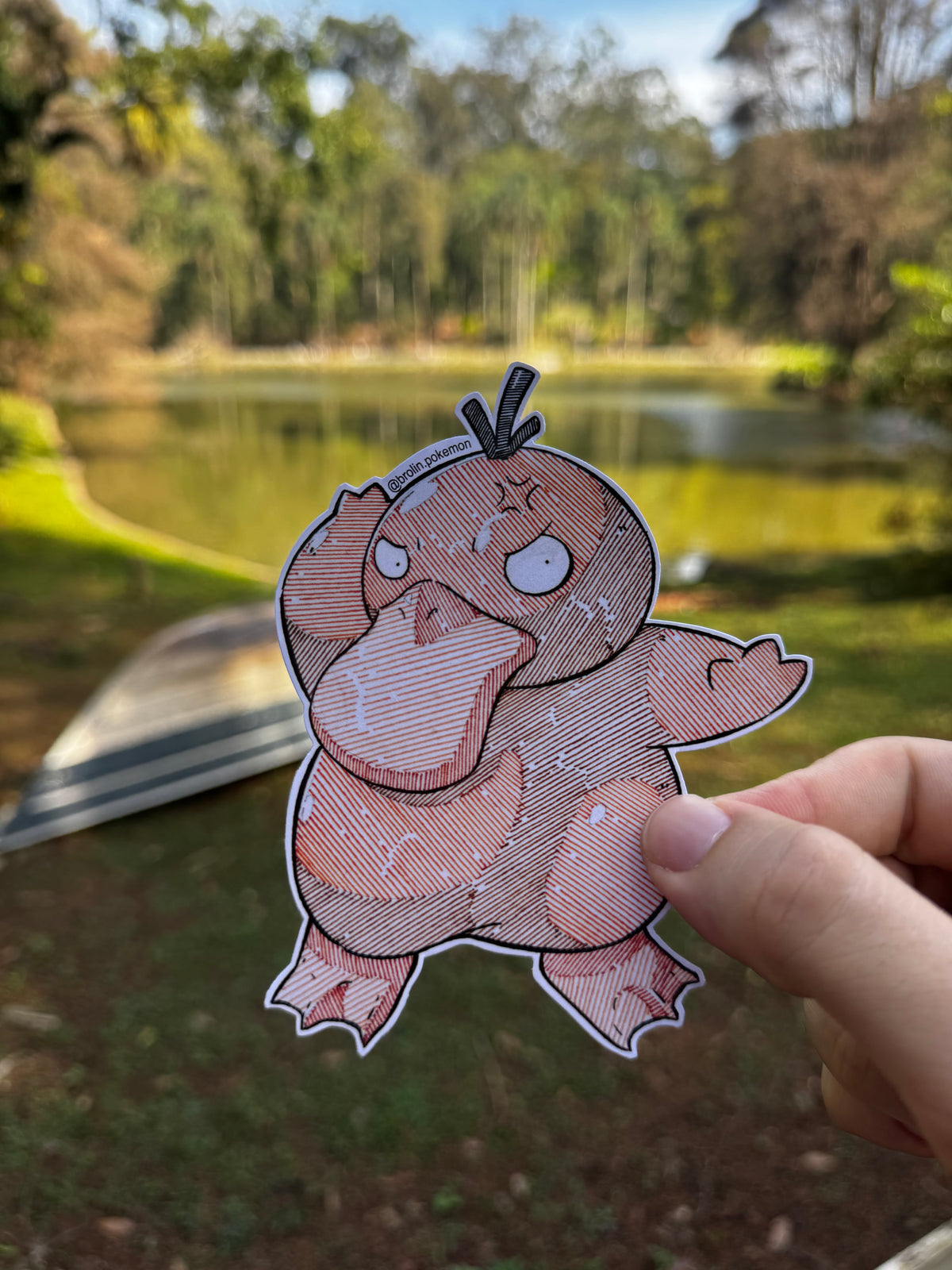 Psyduck Sticker - Type 2