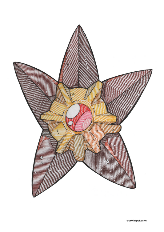 Staryu Sticker - Type 2