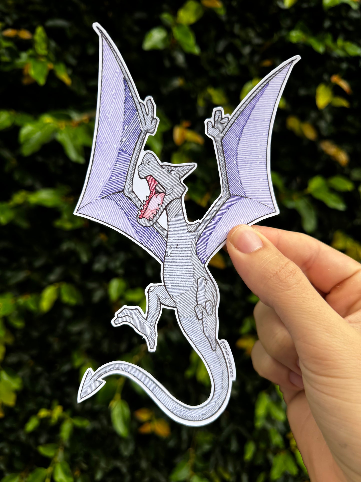 Aerodactyl Sticker - Type 2