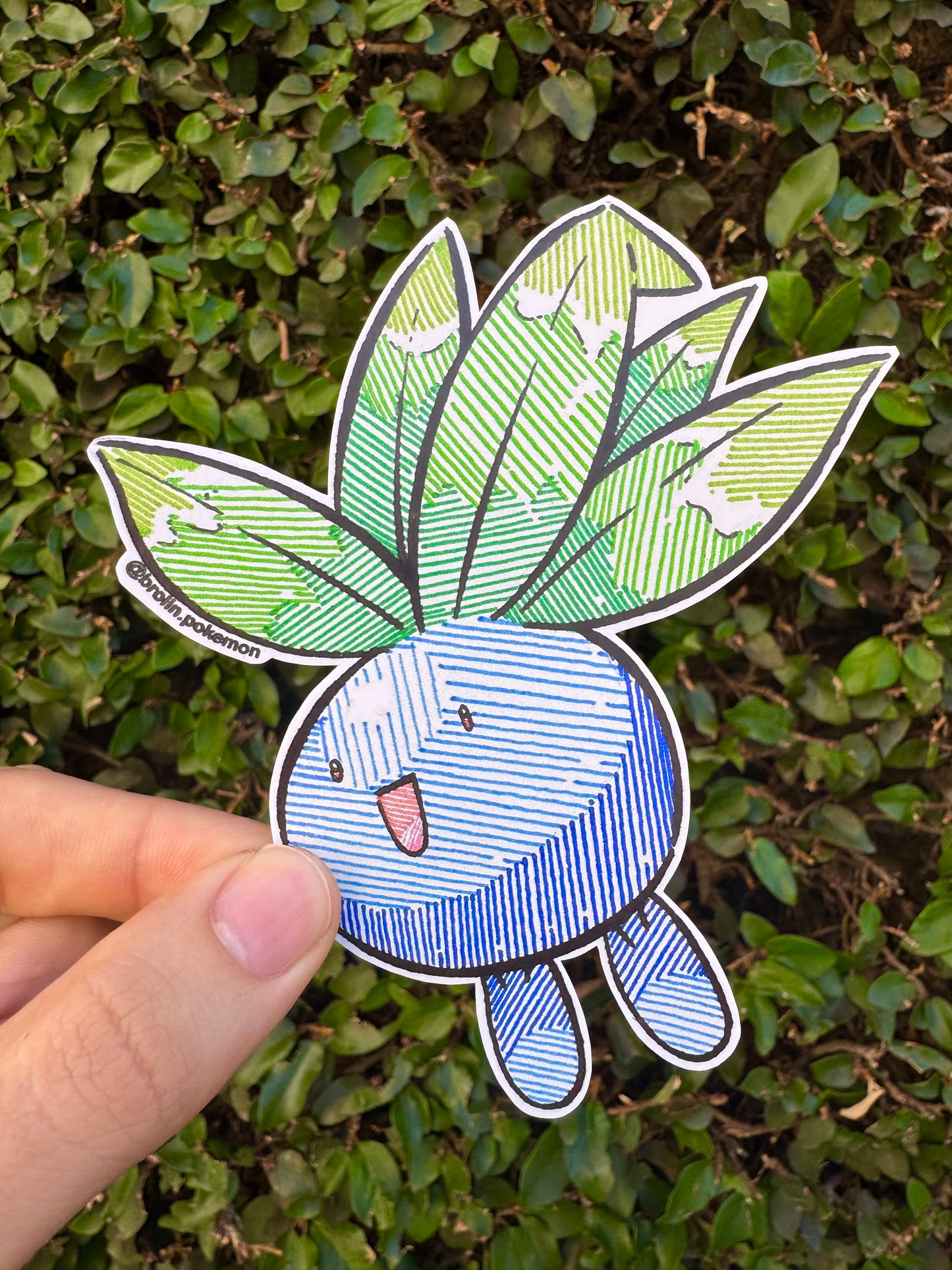 Oddish Sticker