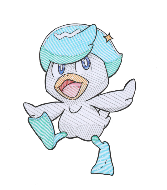 Quaxly Sticker