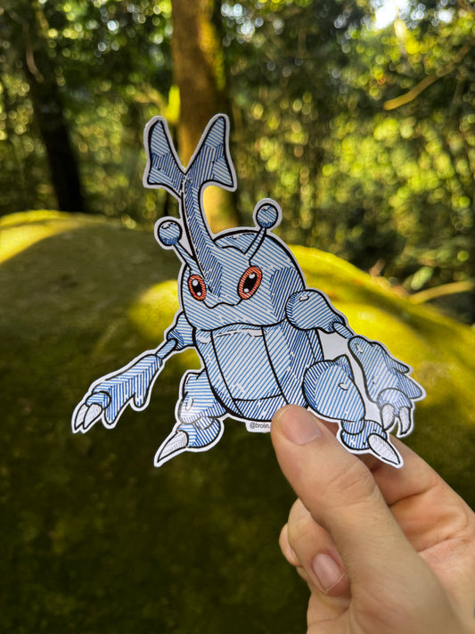 Heracross Sticker