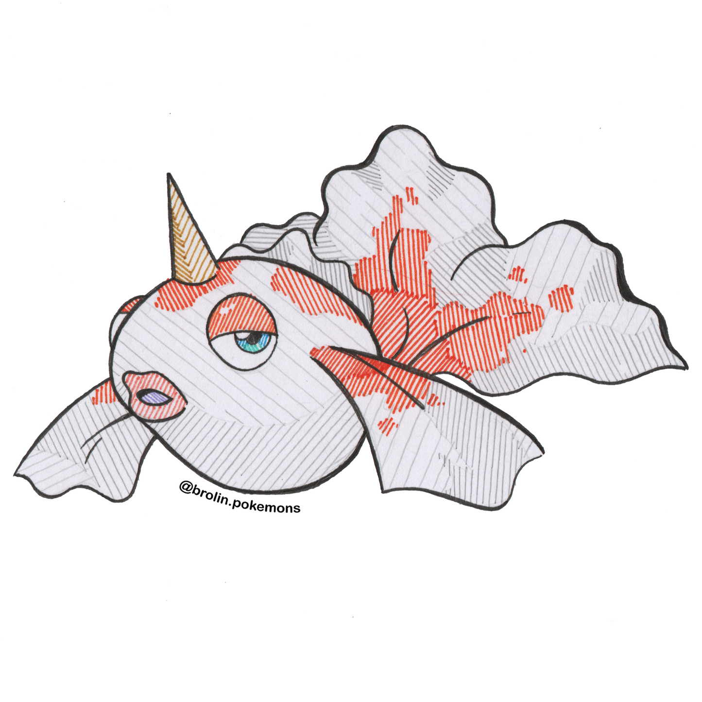 Goldeen Sticker