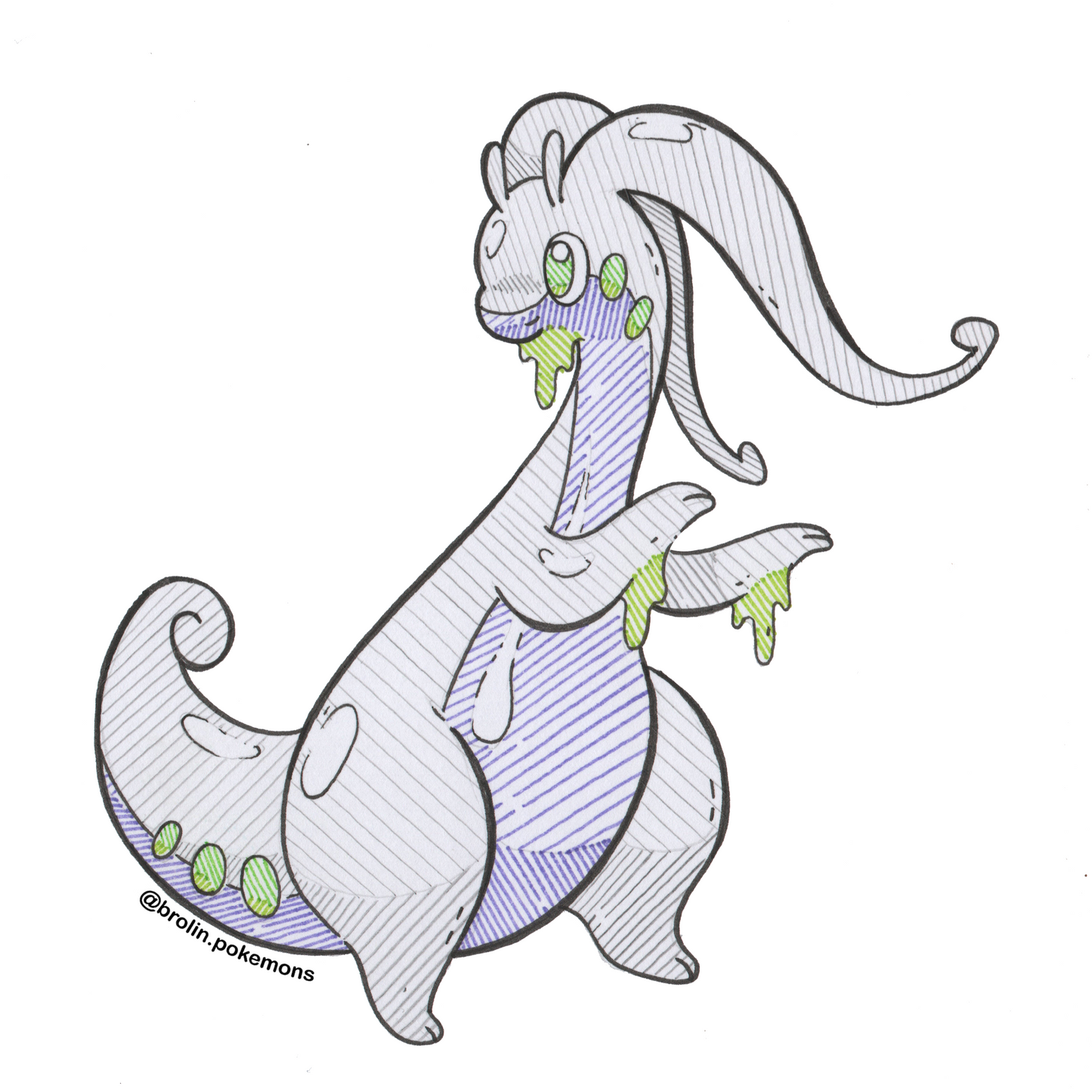 Goodra Sticker