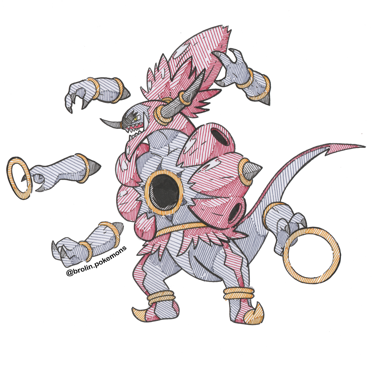 Hoopa Sticker