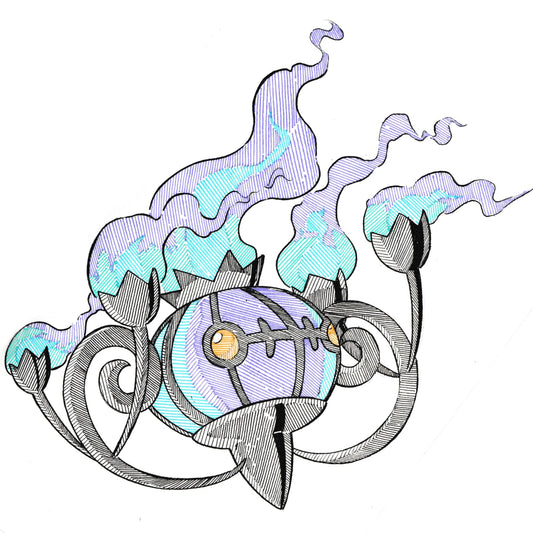 Chandelure Sticker (Large)