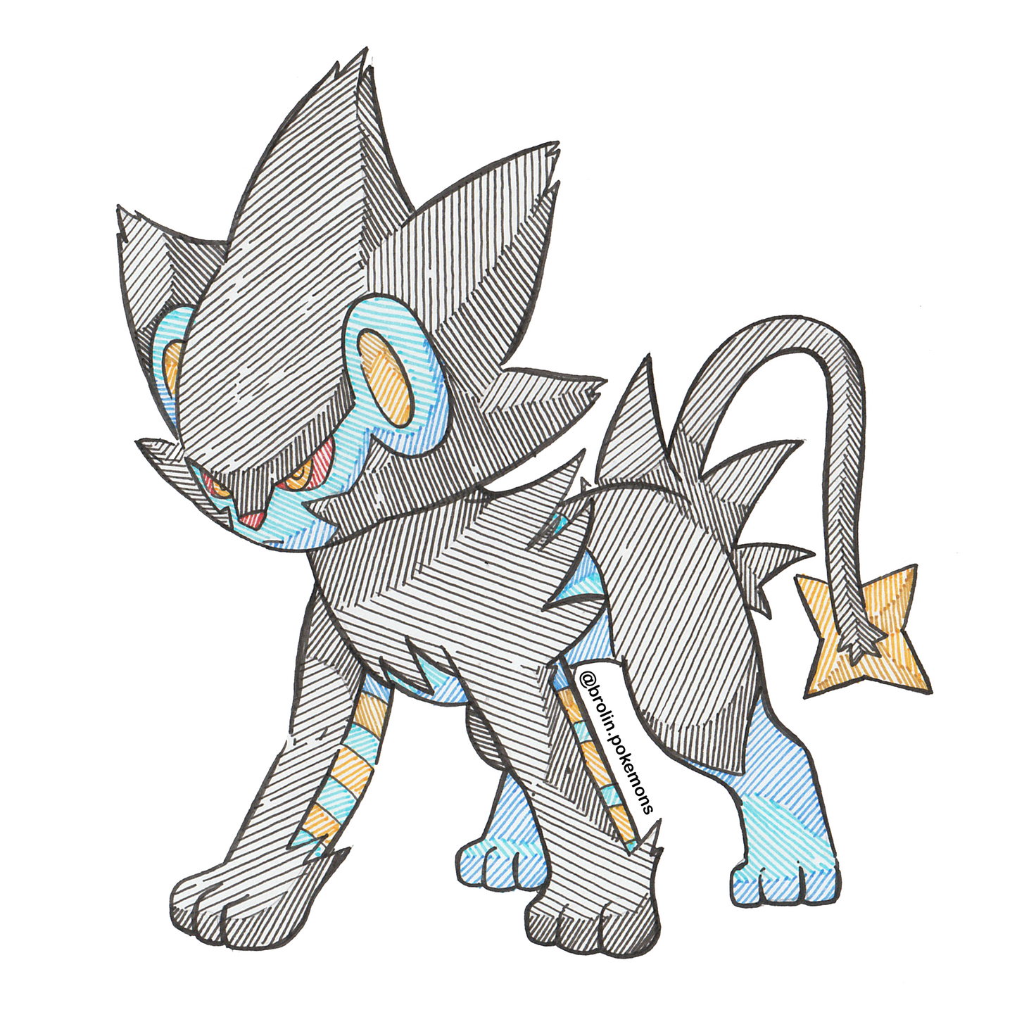 Luxray Sticker