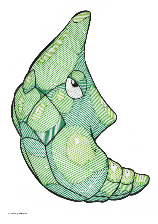 Metapod Print
