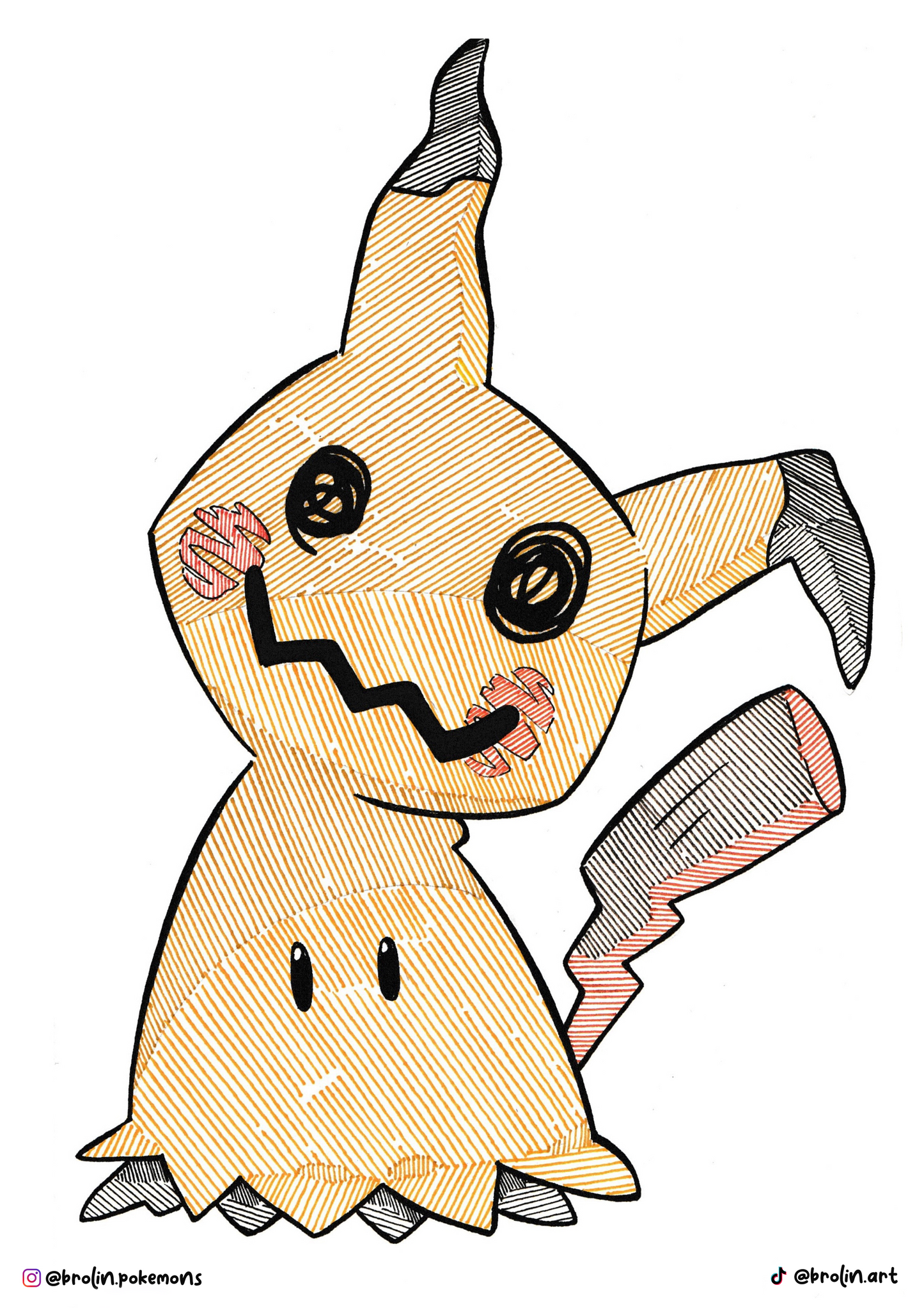 Mimikyu Print