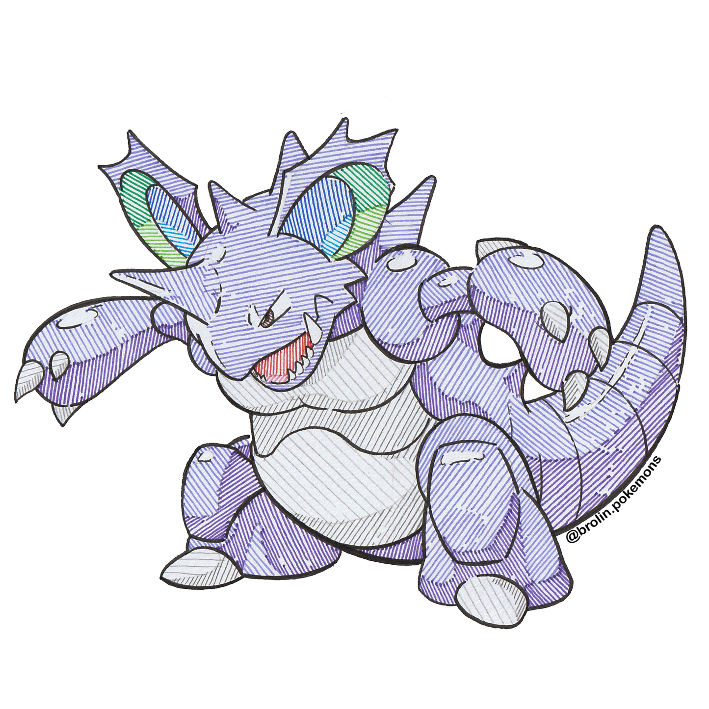 Nidoking Sticker