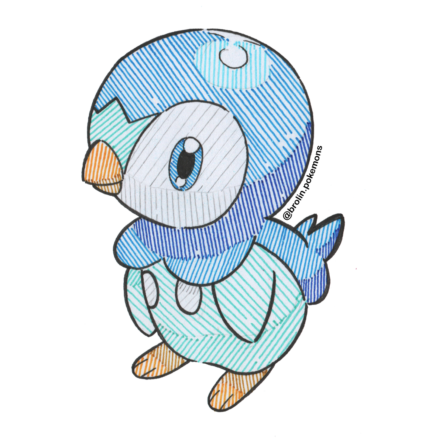 Piplup Sticker