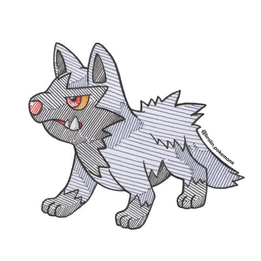 Poochyena Sticker